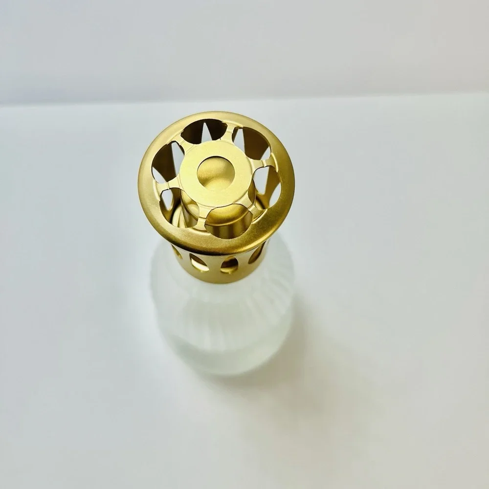 Lampe Berger Paris – Frosted Glass & Good Tassel Ribbed Design - Complete - Picture 2 of 10